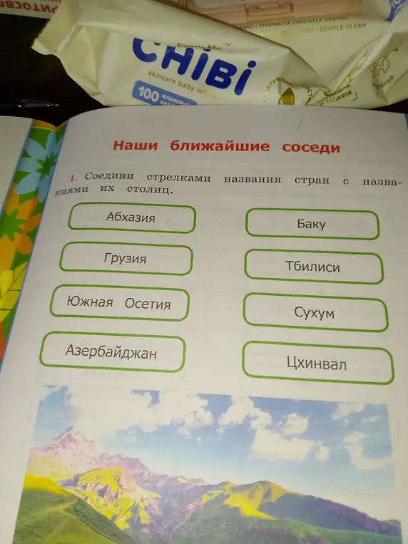 Напиши столицы 
этих стран
