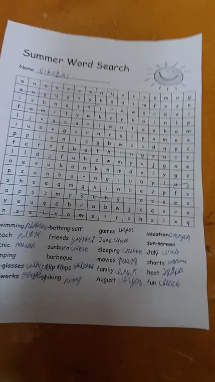 Отметь слова которые я не нашол