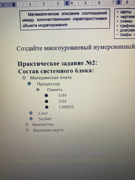 состав системного блока