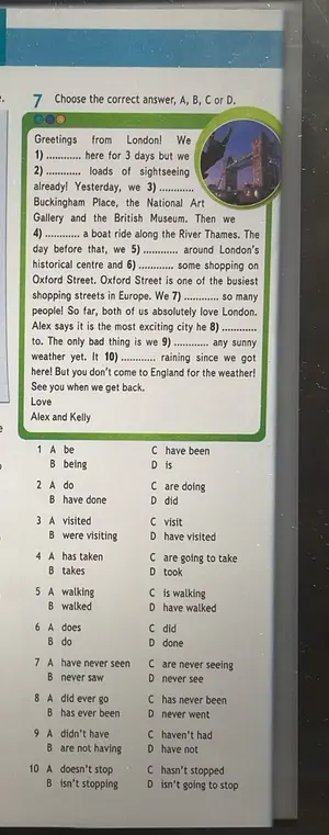 Choose the correct answer a, b, c, or d