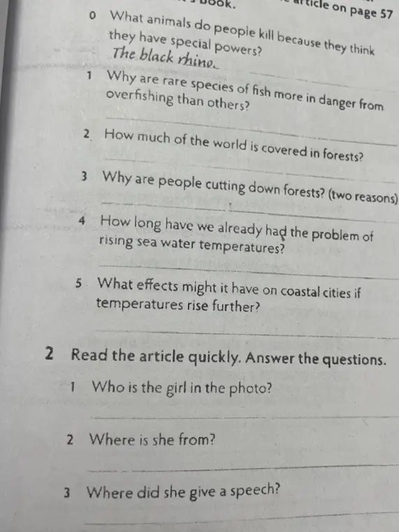 Ответь на вопросы: Why are rare species of fish more in danger from overfishing than others?