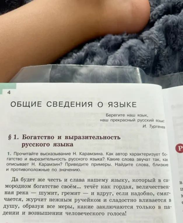 Прочитай высказывание Н. Карамзина. Как автор характеризует богатство и выразительность русского языка? Какие слова звучат так, как описывает Н. Карамзин? Приведи примеры. Найди слова, близкие и противоположные по значению.