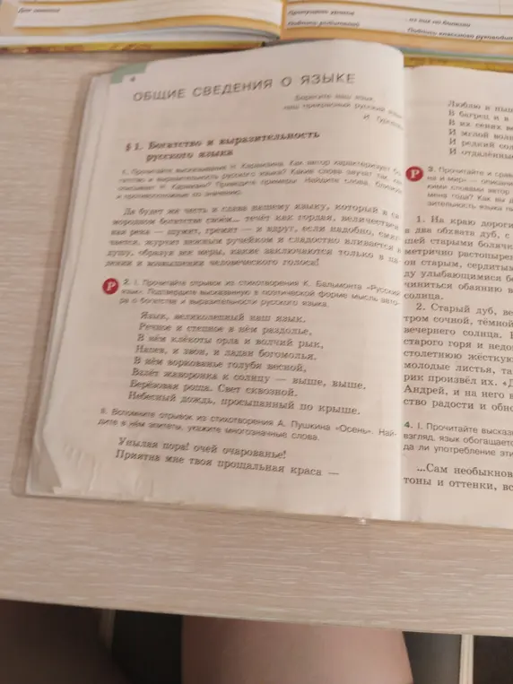 Укажи многозначные слова в отрывке из стихотворения А. Пушкина «Осень»