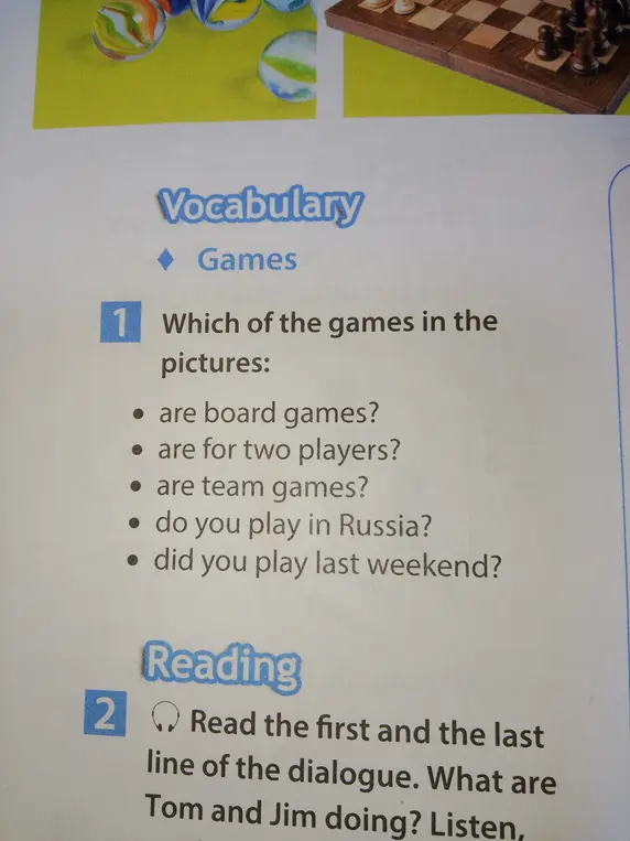 Какие из игр на картинках являются настольными играми?