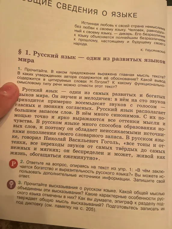 Напиши минимум 5 предложений об богатстве и выразительности русского языка