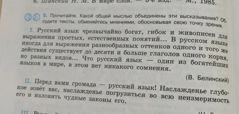Какой общей мыслью объединены эти высказывания?