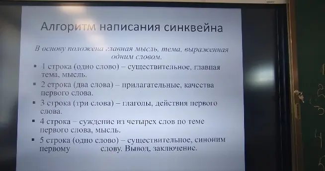 Расскажи, что такое синквейн и как его правильно писать