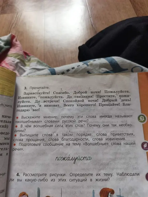 Выскажи мнение, почему эти слова иногда называют «волшебными» словами русской речи