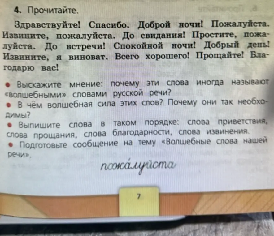 Выскажи мнение: почему эти слова иногда называют «волшебными» словами русской речи?