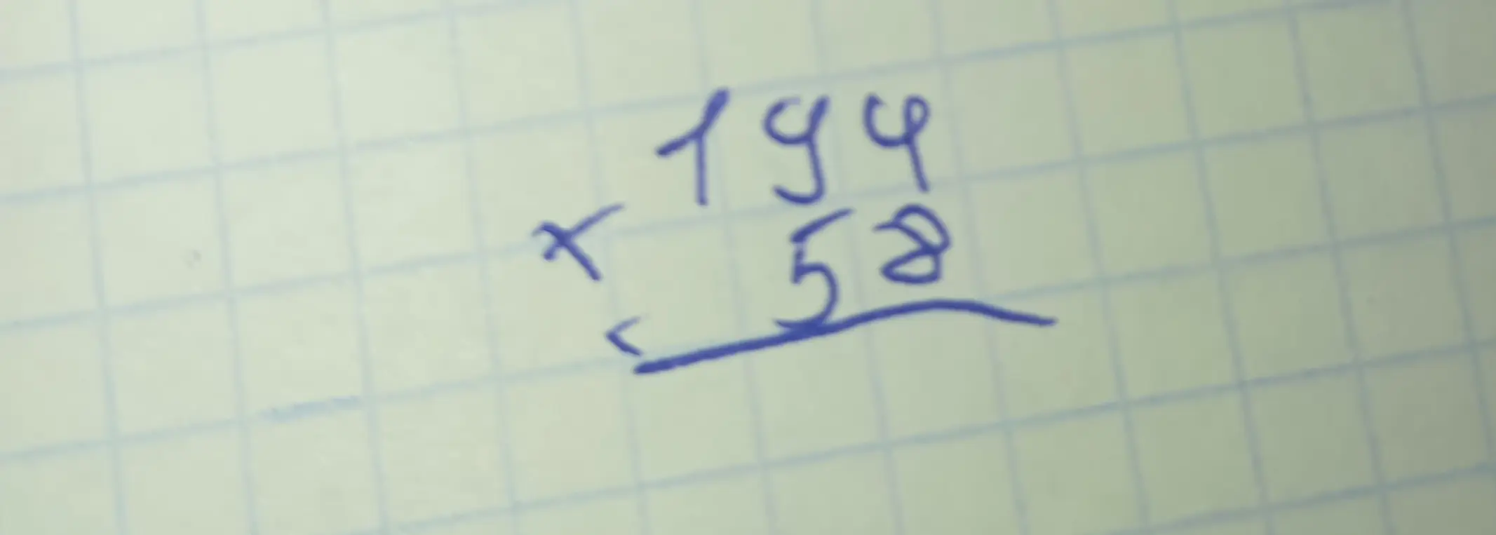 Реши пример на умножение 194 на 52