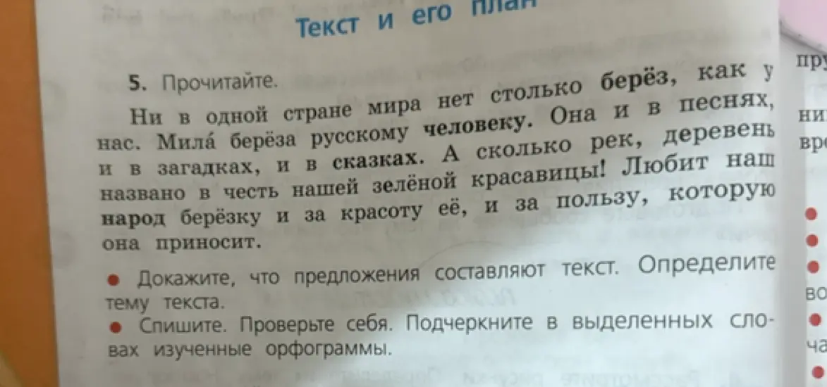 Докажи, что предложения составляют текст. Определи тему текста.