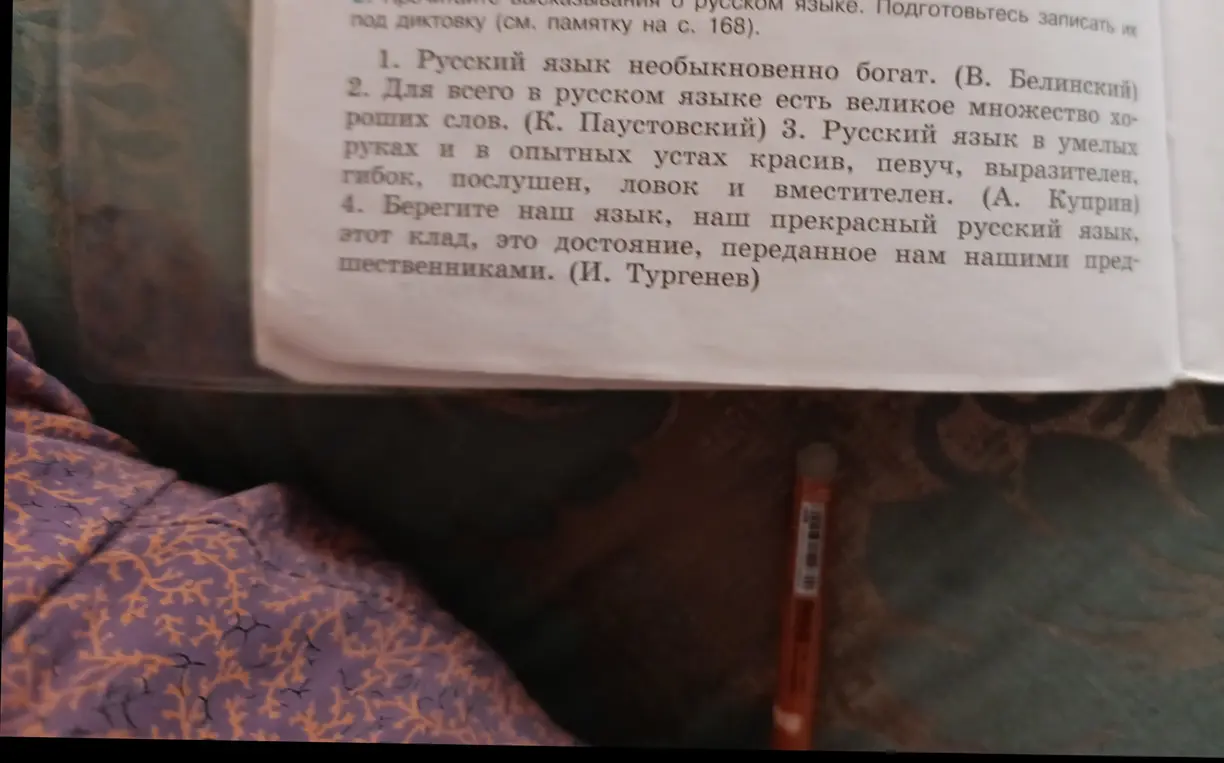 Выполни синтаксический разбор предложения: 'Русский язык необыкновенно богат.'