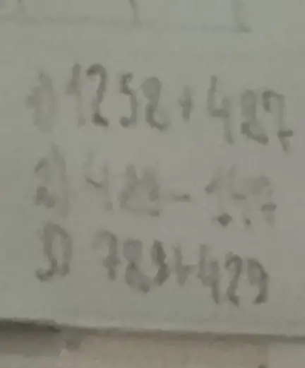Реши пример 1258+487