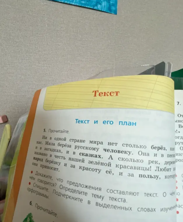 Докажи, что предложения составляют тему текста. О чём в нём говорится?