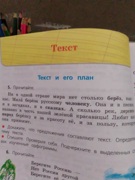 Прочитай текст и докажи, что предложения составляют текст. Определи тему текста.
