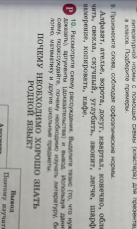 Произнесите слова, соблюдая орфоэпические нормы. Подберите примеры.