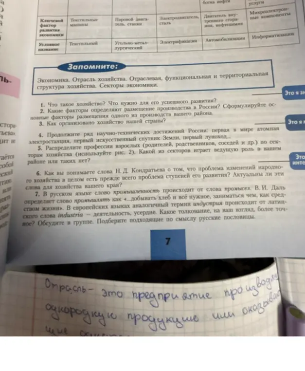 Что такое хозяйство?