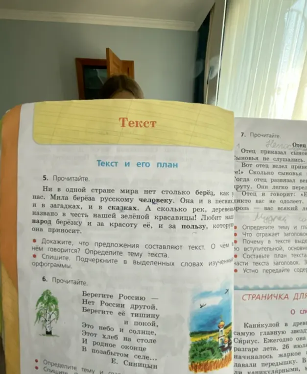 Докажите, что предложения составляют текст. О чём в нём говорится? Определите тему текста.