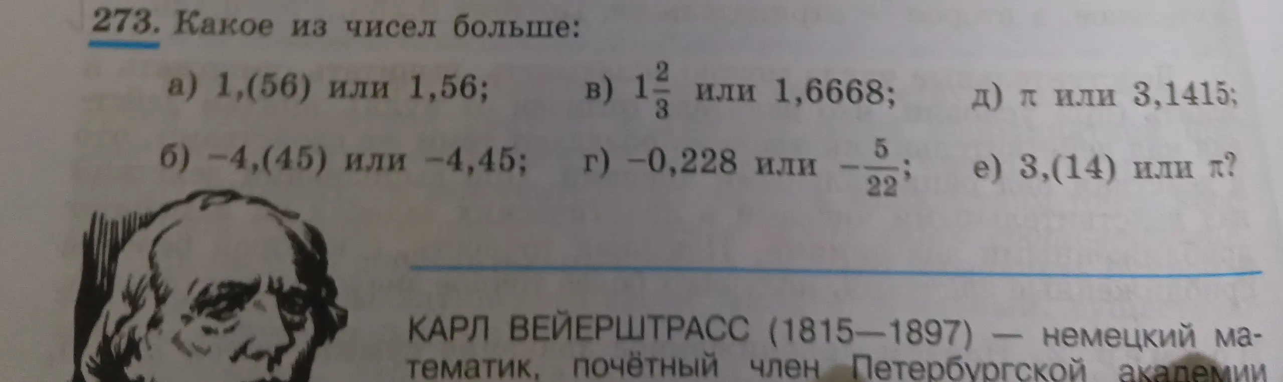 Помоги мне определить, какое число больше: 1,(56) или 1,56