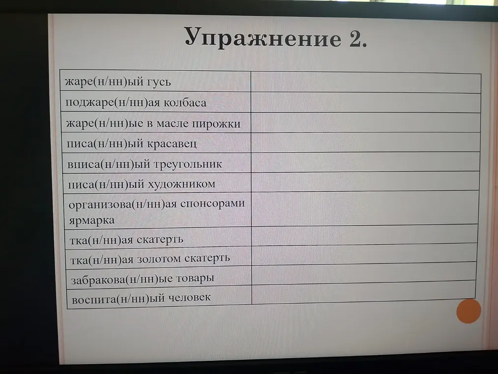 Ты просишь меня определить, где писать одну букву "н", а где две в упражнении 2