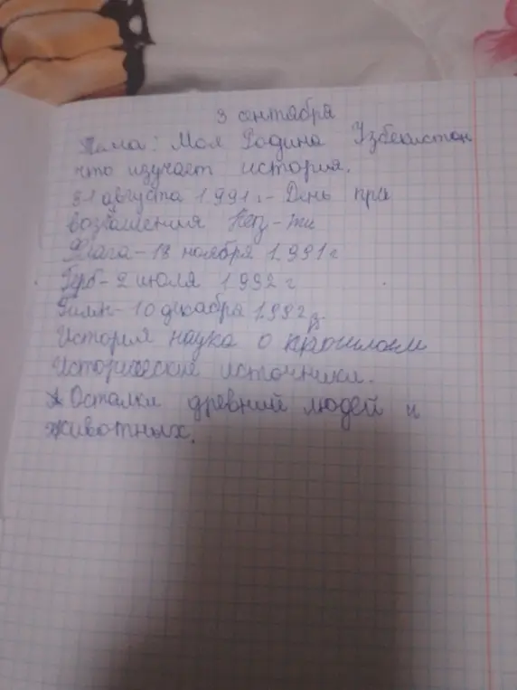 что изучает история