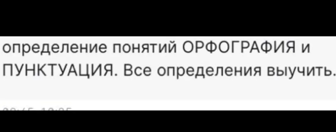 Объясни определения понятий «орфография» и «пунктуация».