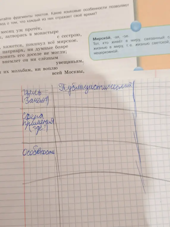 Ты просишь меня сделать таблицу по образцу