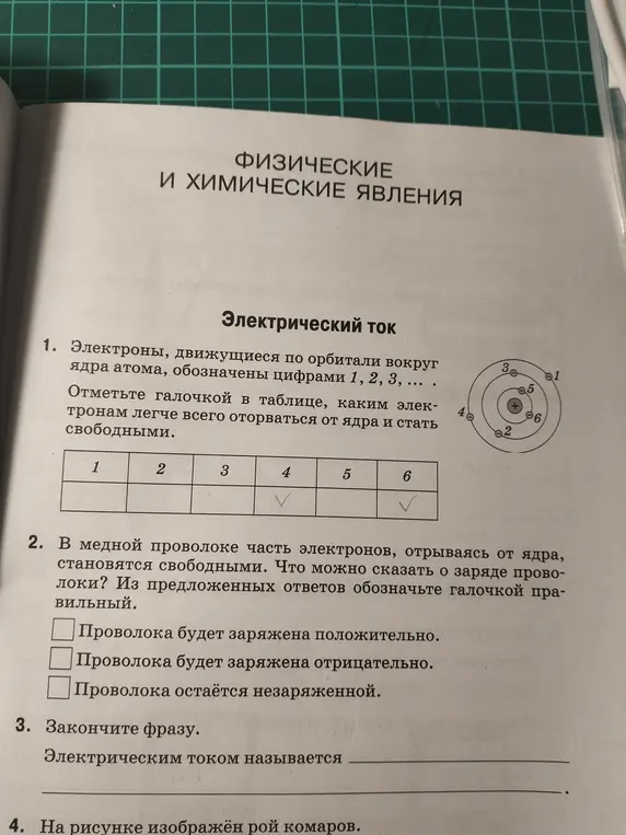 Объясни, каким электронам легче всего оторваться от ядра и стать свободными