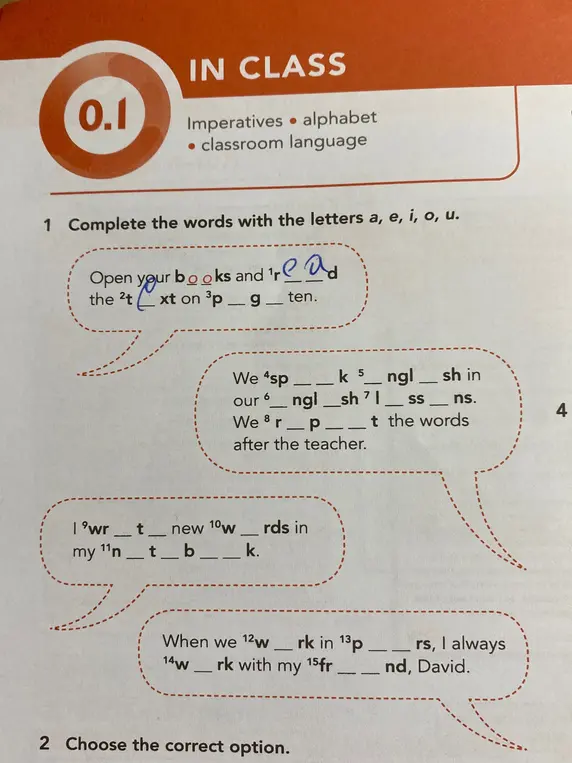 Можешь помочь заполнить слова буквами a, e, i, o, u?