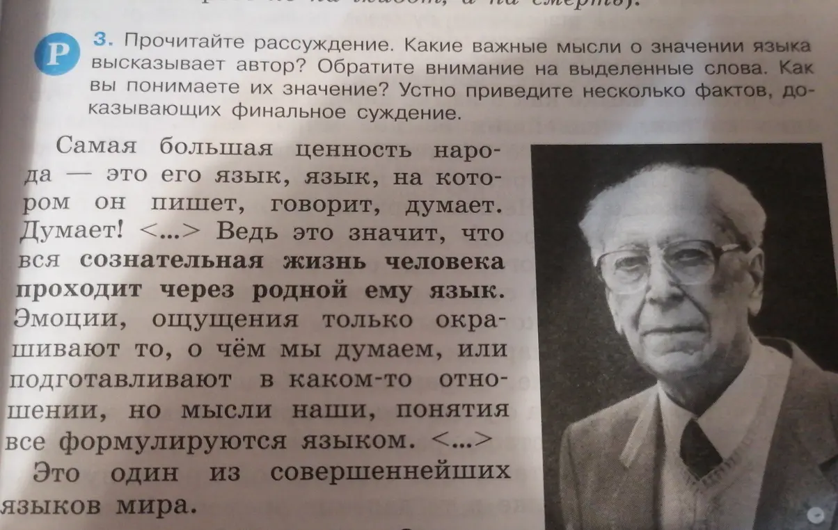 Какие важные мысли о значении языка высказывает автор?