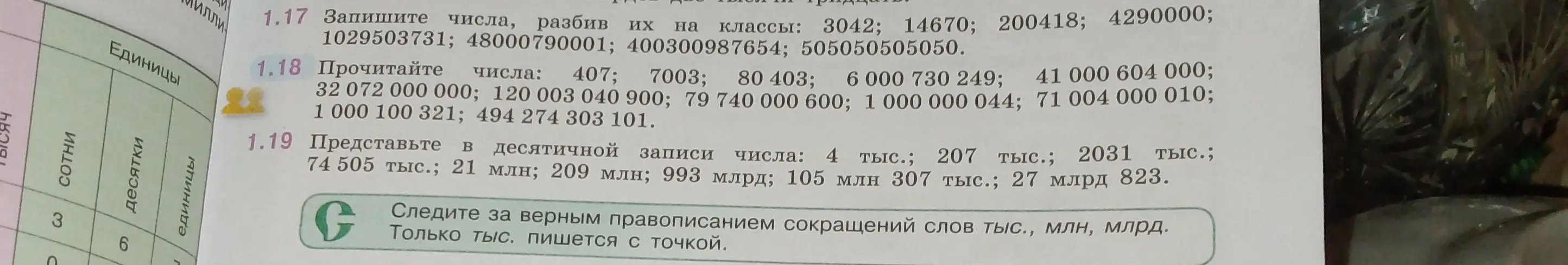Представь в десятичной записи числа: 4 тыс.