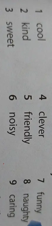 Переведи слова из изображения.