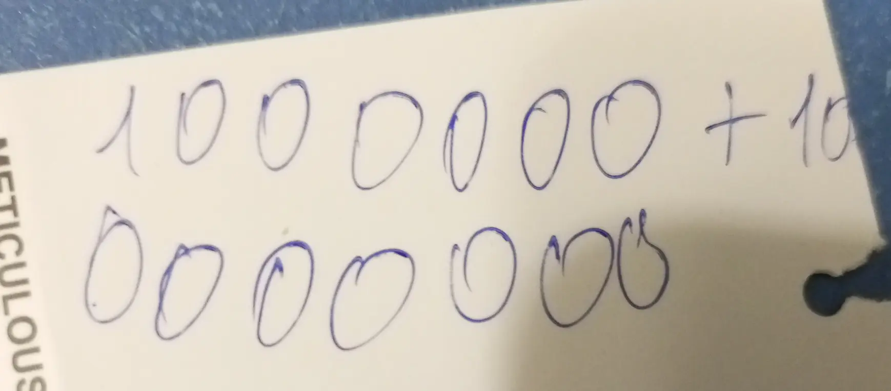 Выполни сложение чисел 1000000 и 1000000