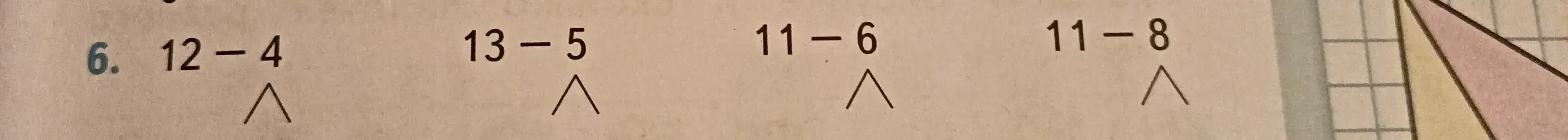 Вычисли значения выражений: 12-4
