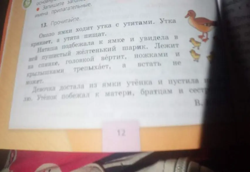 Прочитай текст.