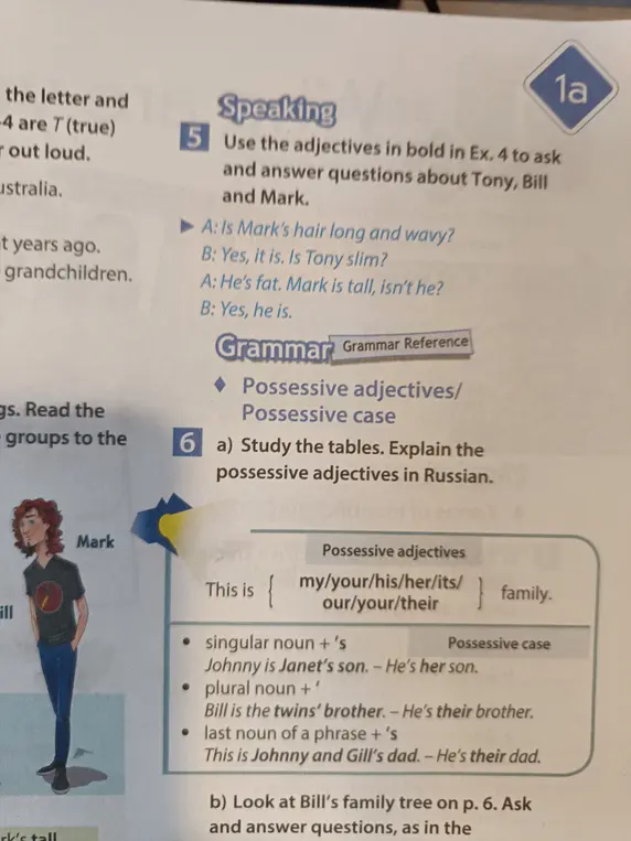Объясни притяжательные прилагательные в русском языке
