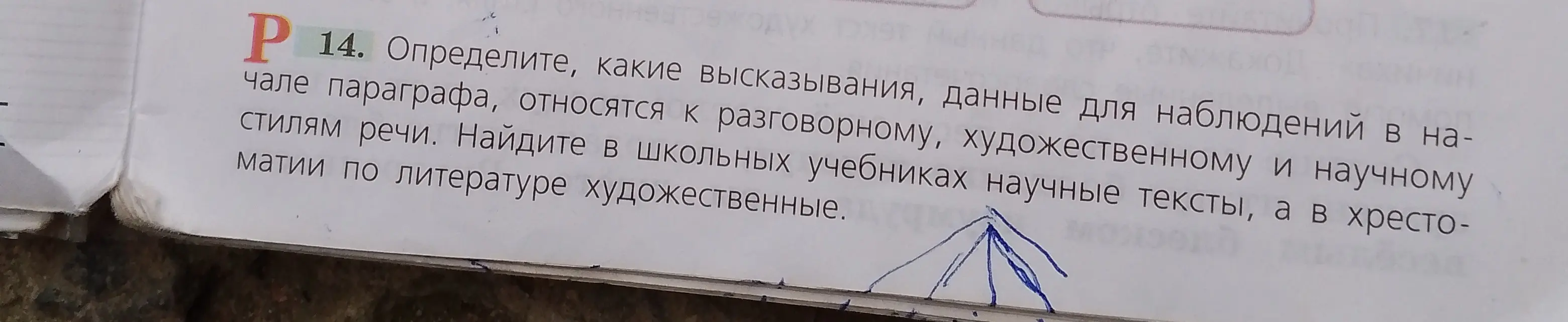 Помоги определить, какие высказывания, данные для наблюдений в начале параграфа, относятся к разговорному, художественному и научному стилям речи