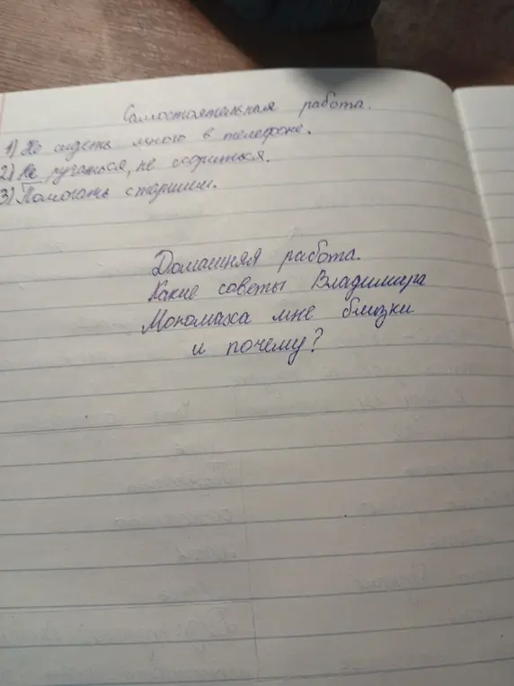 Выполни задания из самостоятельной работы: «Не сидеть много в телефоне».