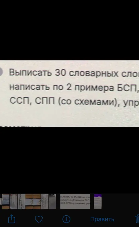 Предлагаешь выписать 30 словарных слов и написать по 2 примера БСП, ССП, СПП (со схемами)