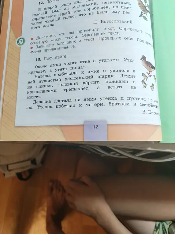 Как выполнить задания 12 и 13 к тексту?