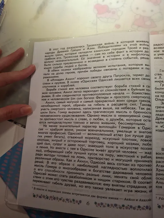 Опиши главных героев поэмы «Илиада»