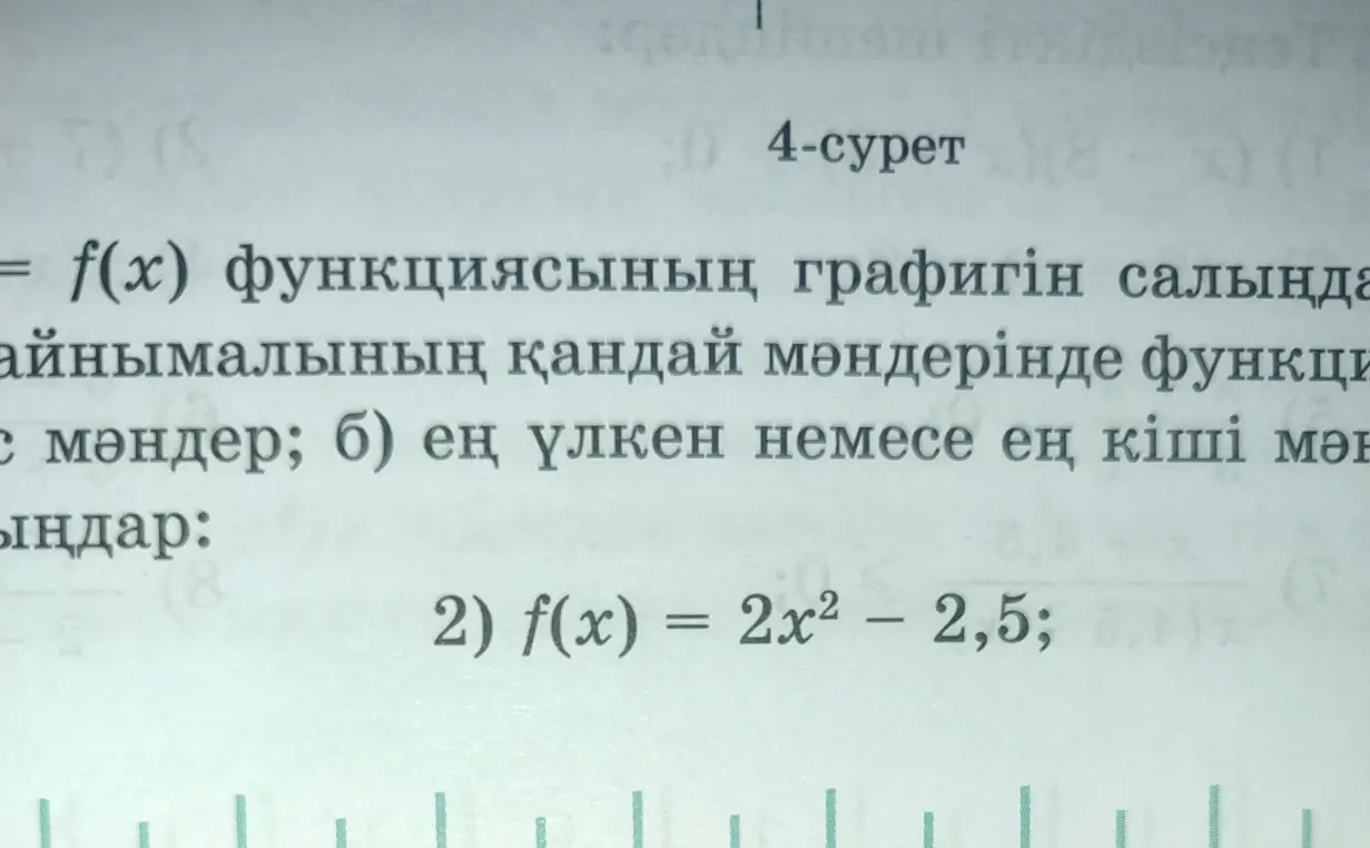 Можешь ли ты построить график функции f(x) = 2x² - 2,5?