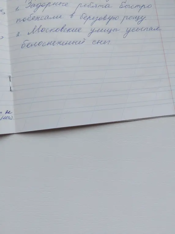 Ты просишь выписать словосочетания из предложений и определить их вид