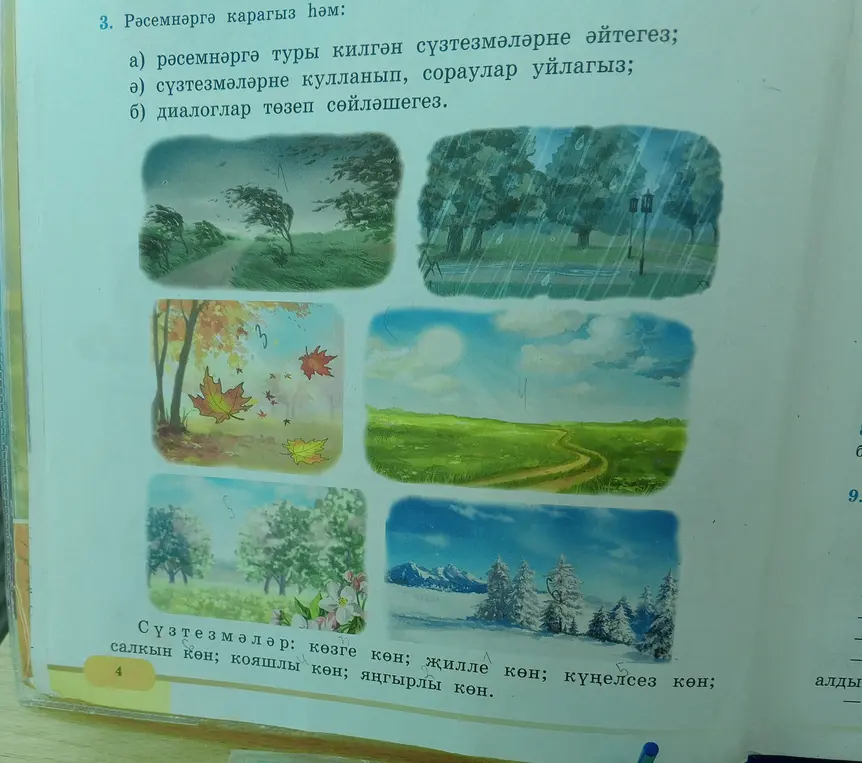Предложи сказать, какие фразы соответствуют картинкам, придумать вопросы, используя фразы, и составить диалоги