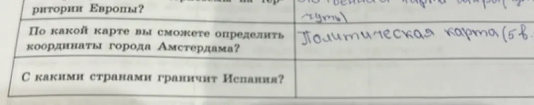 С помощью какой карты я смогу определить координаты города Амстердама?