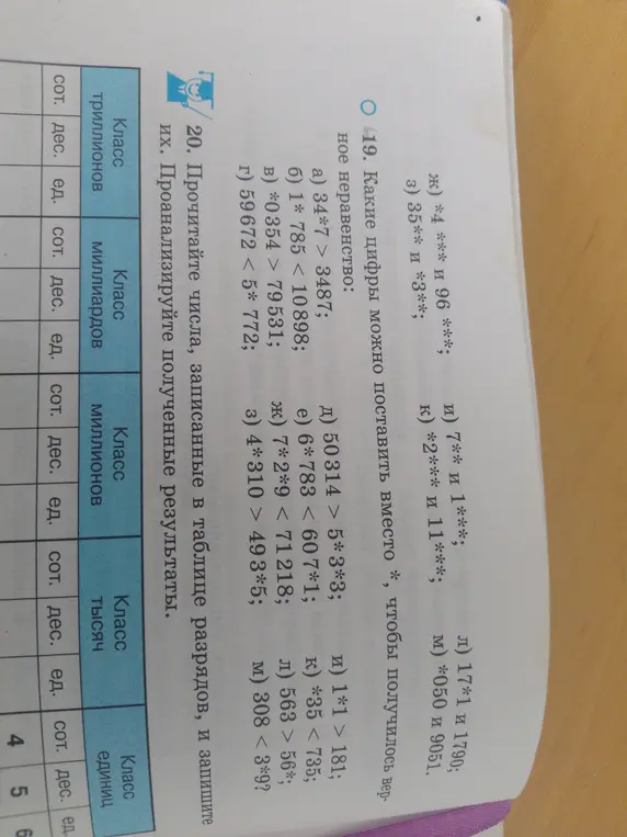 Какие цифры можно поставить вместо звёздочки в неравенстве 34*7 > 3487?
