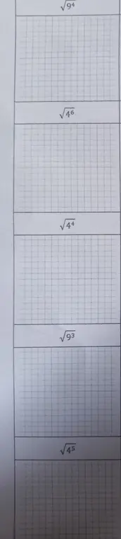 Найди корни уравнения √94
