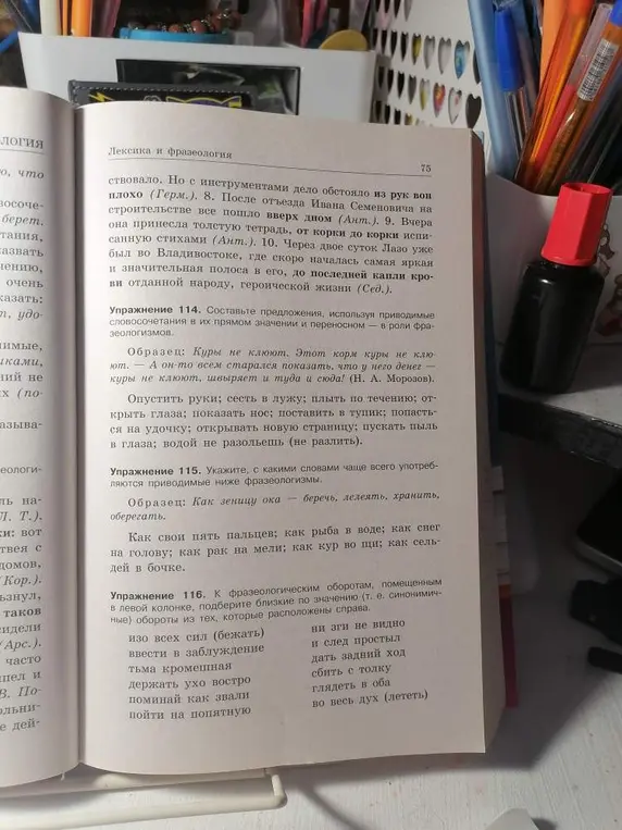 Выполни упражнения 113, 115, 116