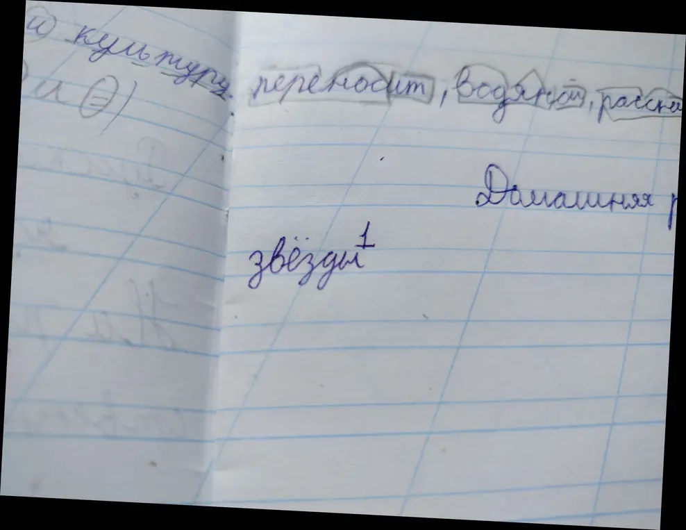 Ты просишь сделать разбор слова «звёзды»