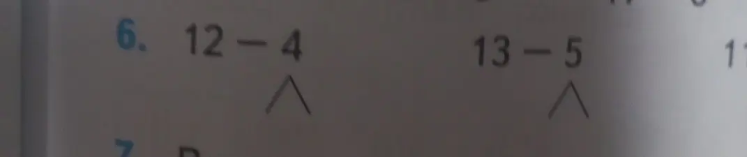 Реши примеры 12 - 4 и 13 - 5